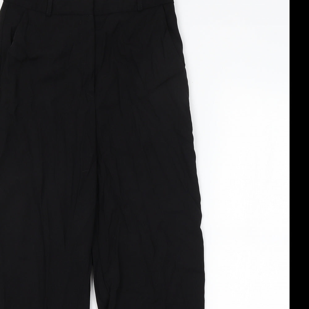 Womens UK Size 8 F&F Regular Fit  Black Trousers