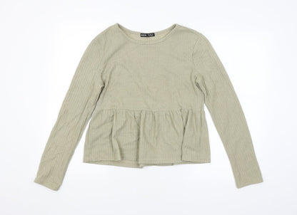 SheIn Womens Green   Basic Blouse Size M