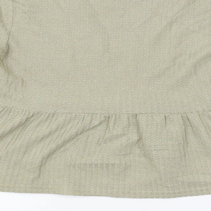 SheIn Womens Green   Basic Blouse Size M