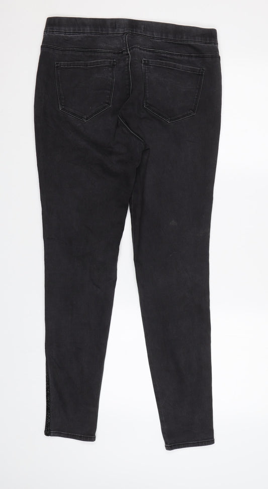 George Womens Grey   Skinny Jeans Size 12 L29 in