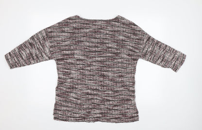 Preworn Womens Pink   Henley Jumper Size M