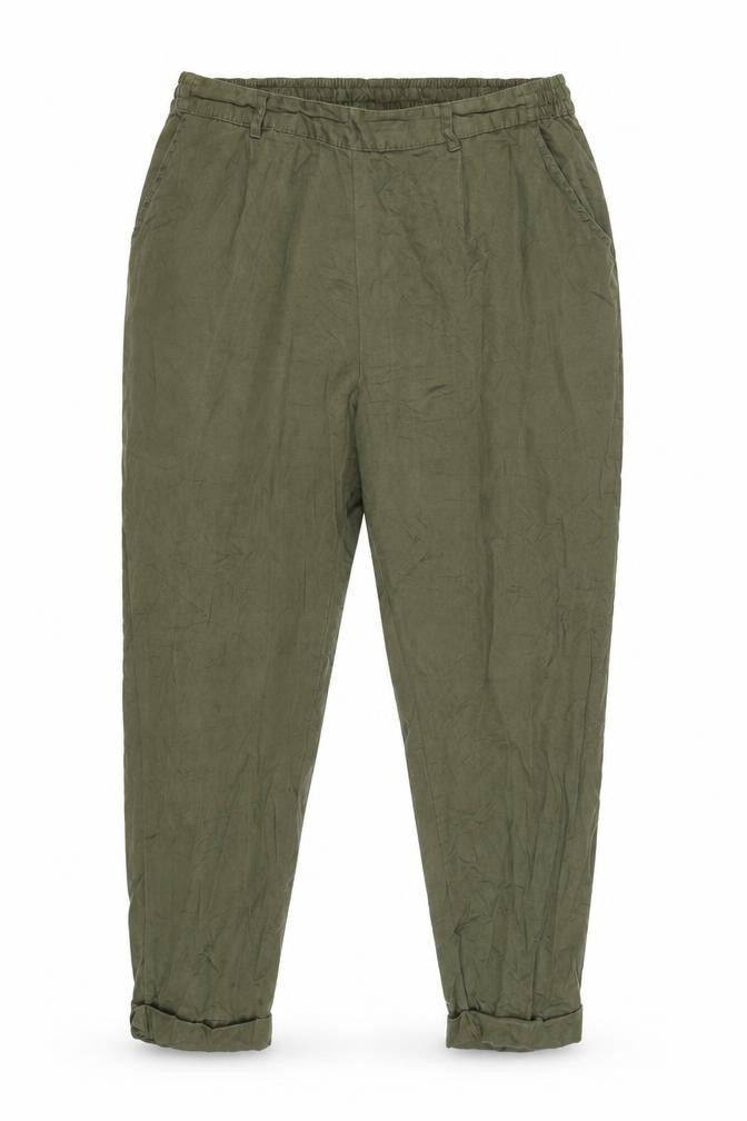 Xint Womens Green   Jegging Trousers Size L L26 in - Elastic Waist Band