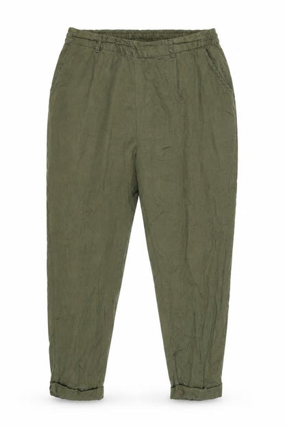 Xint Womens Green   Jegging Trousers Size L L26 in - Elastic Waist Band