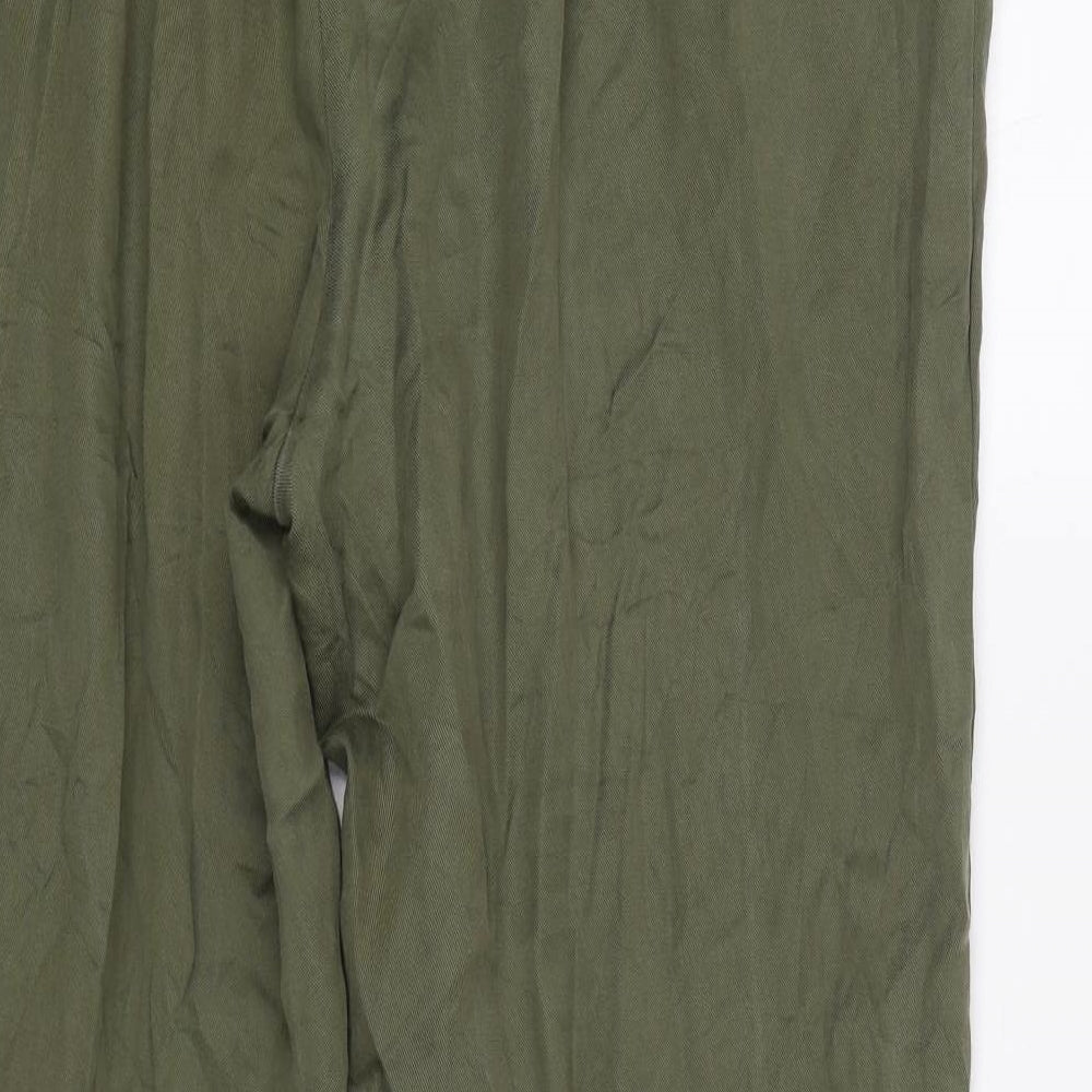 Xint Womens Green   Jegging Trousers Size L L26 in - Elastic Waist Band