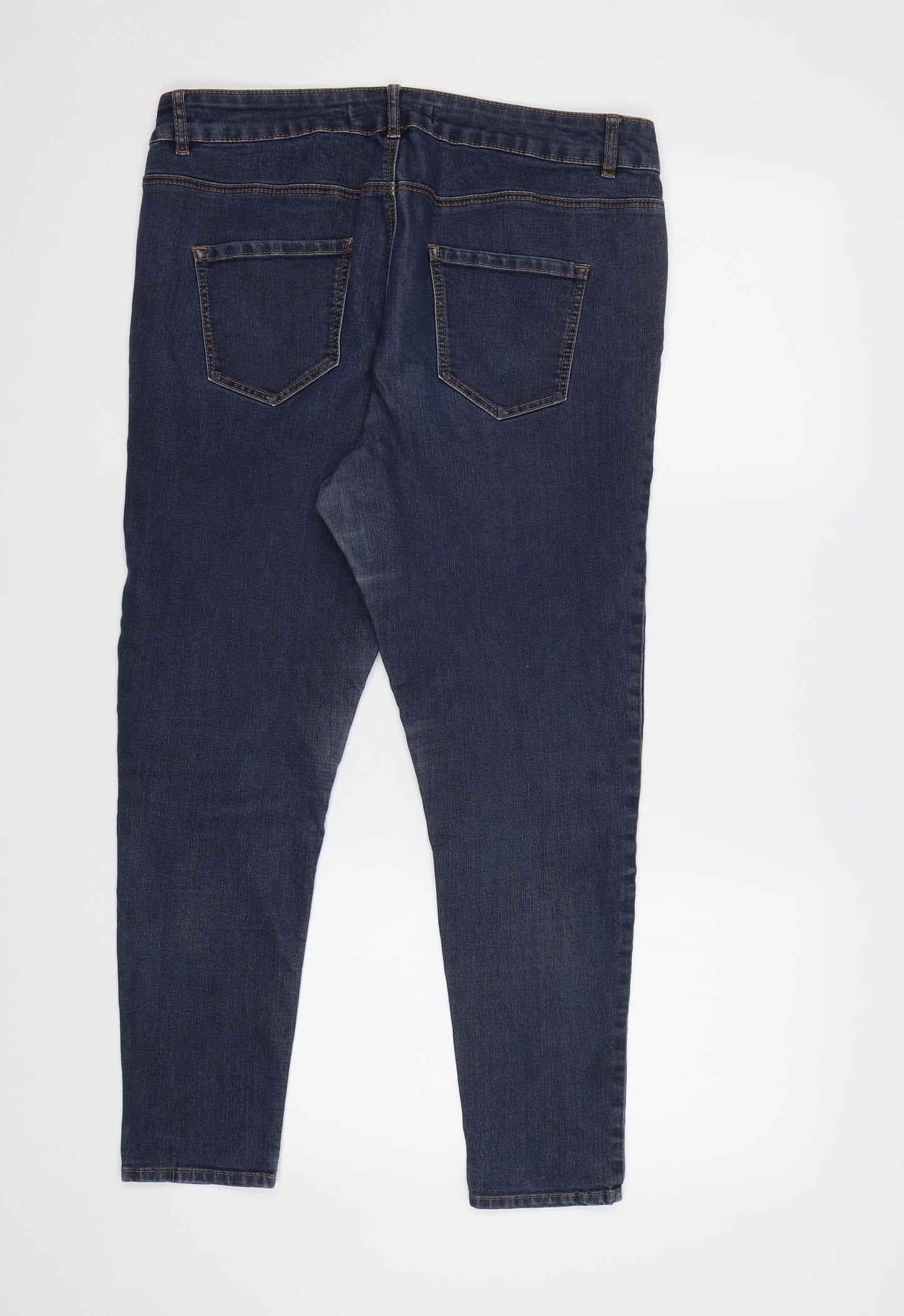 George Womens Blue   Skinny Jeans Size 14 L26 in