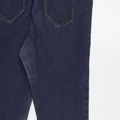 George Womens Blue   Skinny Jeans Size 14 L26 in