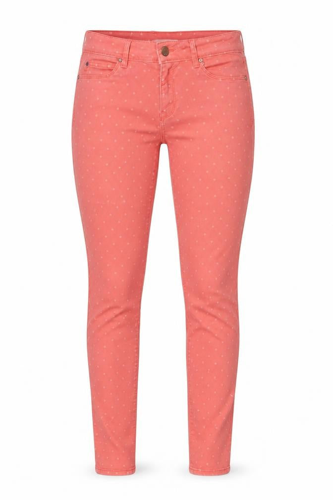 Womens UK Size 8 Gap Regular Fit Skinny Pink Jeans
