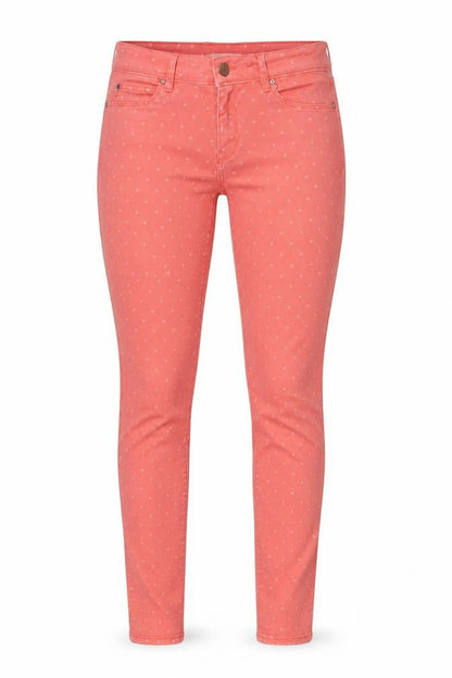 Womens UK Size 8 Gap Regular Fit Skinny Pink Jeans