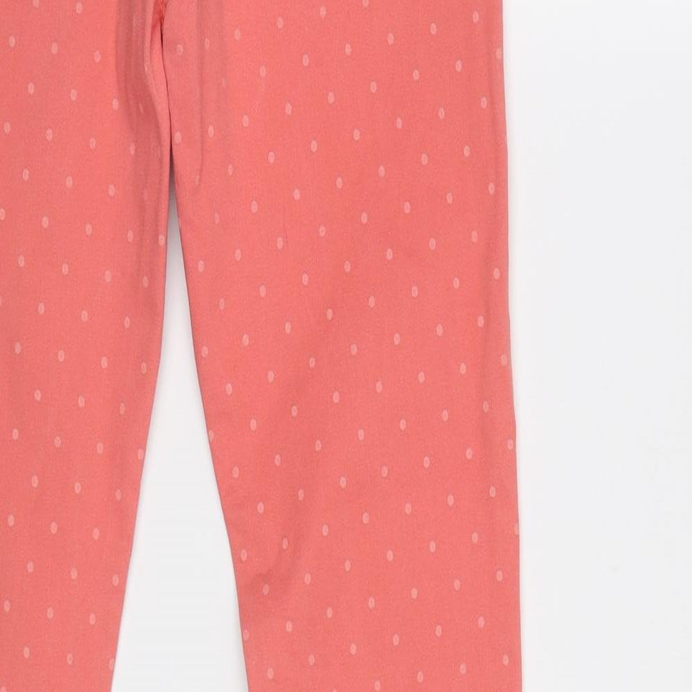 Gap Womens Pink Polka Dot  Skinny Jeans Size 8 L28 in