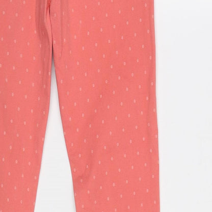 Gap Womens Pink Polka Dot  Skinny Jeans Size 8 L28 in
