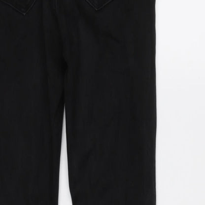 Cubus Womens Black   Straight Jeans Size 8 L30 in