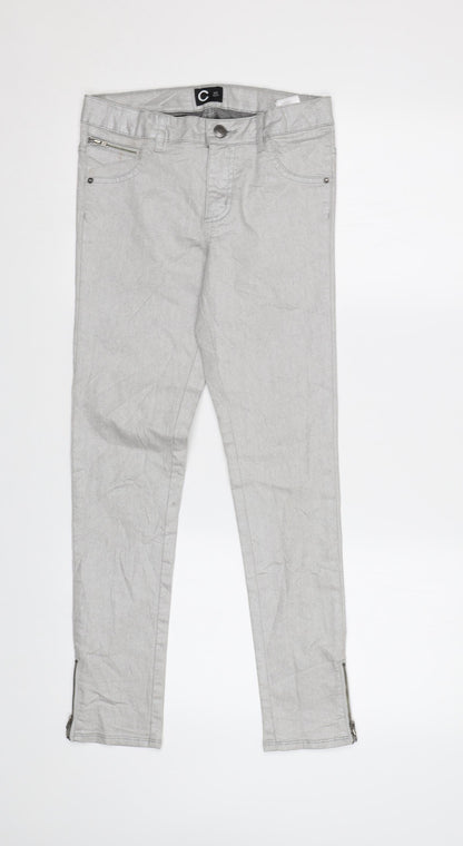 Cubus Girls Grey   Skinny Jeans Size 12 Years