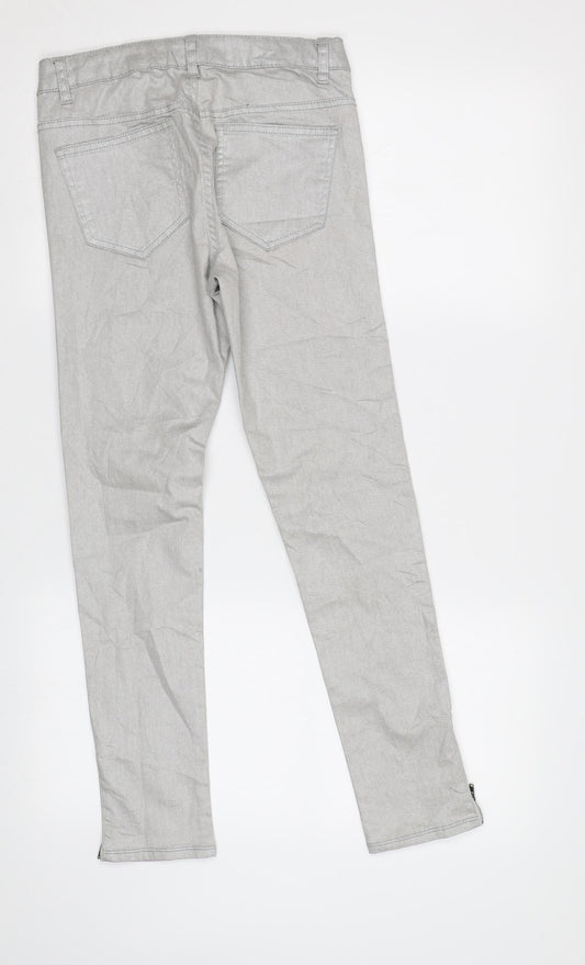 Cubus Girls Grey   Skinny Jeans Size 12 Years