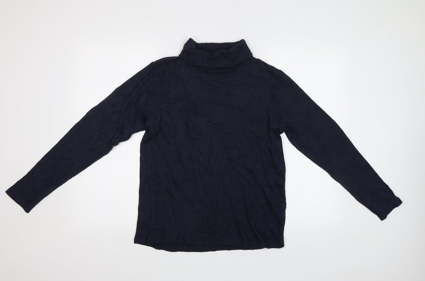 Womens UK Size 10 Isle Blue Pullover Jumper