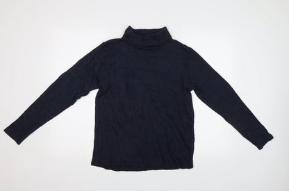 Womens UK Size 10 Isle Blue Pullover Jumper