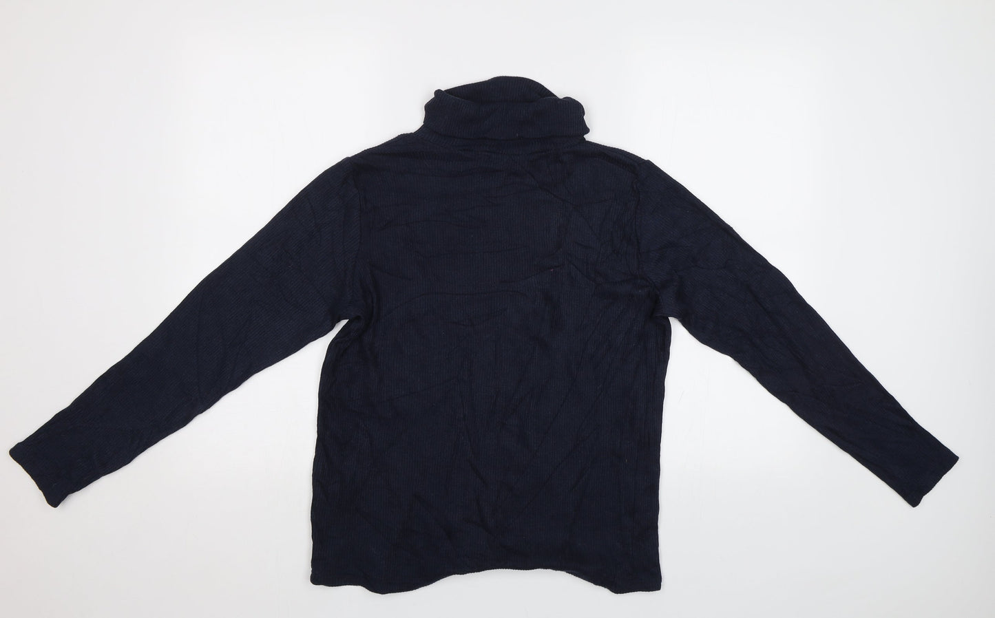 Womens UK Size 10 Isle Blue Pullover Jumper