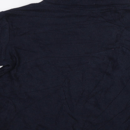 Womens UK Size 10 Isle Blue Pullover Jumper