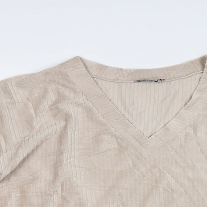 Womens UK Size 12 ASOS Beige Pullover Sweatshirt