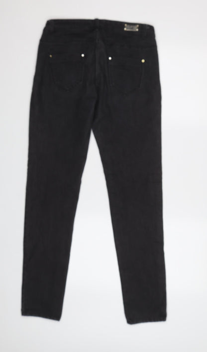 Place Du Jour Womens Grey   Skinny Jeans Size 10 L29 in