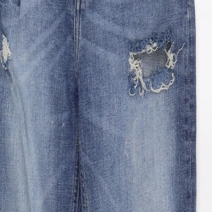 Womens UK Size 6 H&M Regular Fit Skinny Blue Jeans