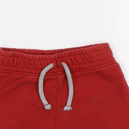 TU Baby Red   Cropped Trousers Size 9-12 Months