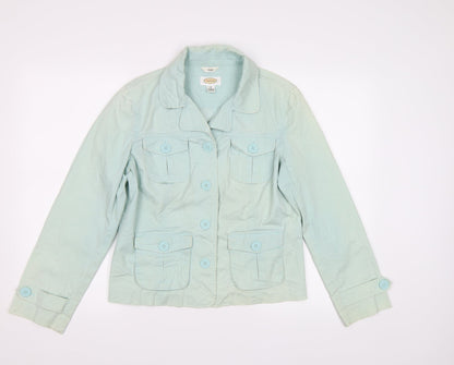 Womens UK Size 10 Talbots Blue Jacket