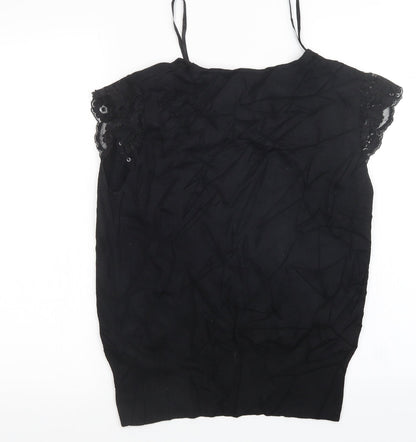 amarato Womens Black   Vest Jumper