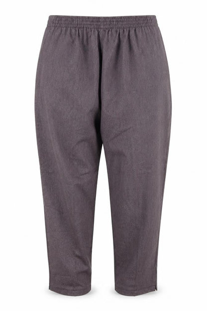 Womens UK Size 12 Preworn Regular Fit  Purple Trousers