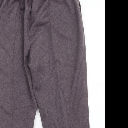 Womens UK Size 12 Preworn Regular Fit  Purple Trousers