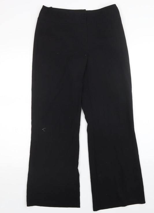 George Womens Black   Trousers  Size 10 L28 in