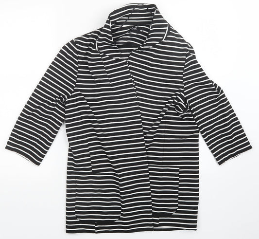 F&F Womens Multicoloured Striped  Jacket Blazer Size 12