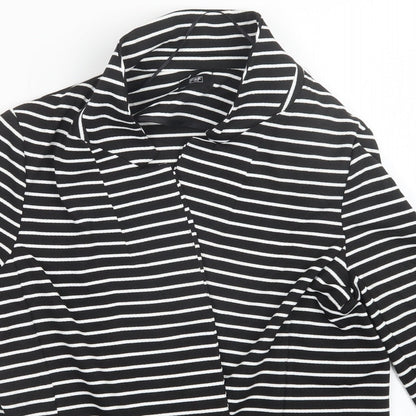 F&F Womens Multicoloured Striped  Jacket Blazer Size 12