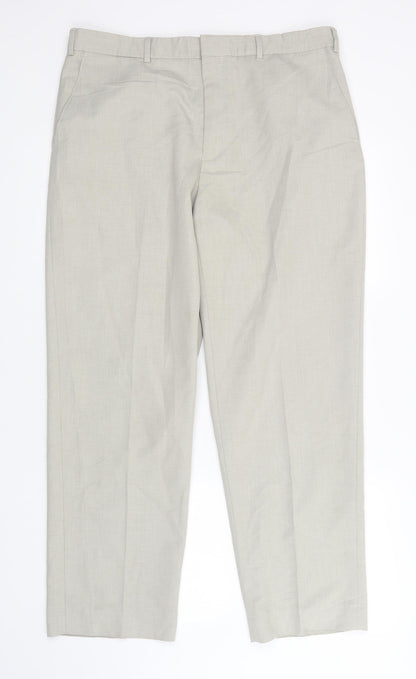BHS Mens Beige   Trousers  Size 36 in L31 in