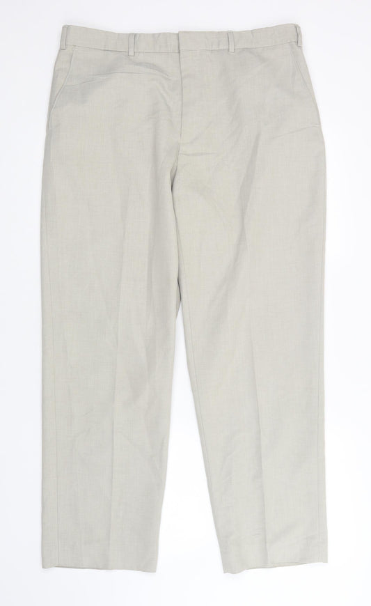 BHS Mens Beige   Trousers  Size 36 in L31 in