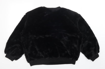 Primark Womens Black   Pullover Jumper Size S