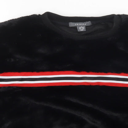 Primark Womens Black   Pullover Jumper Size S