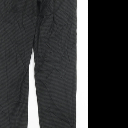 Womens UK Size 6 MNG Regular Fit  Green Trousers