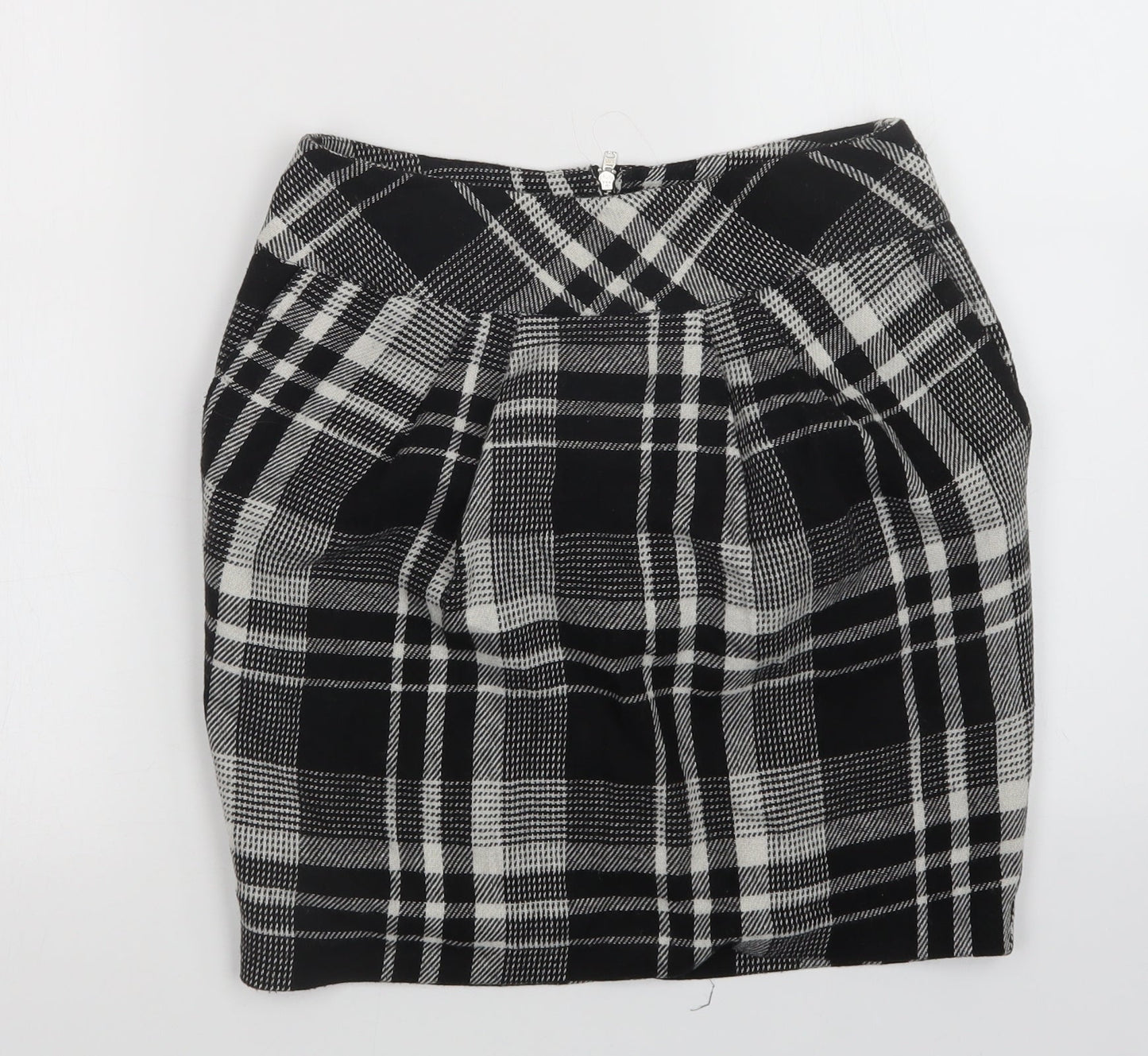 Oasis Womens Multicoloured Plaid  Mini Skirt Size 8