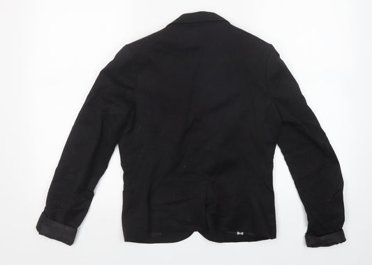 Divided Womens Black   Jacket Blazer Size 12