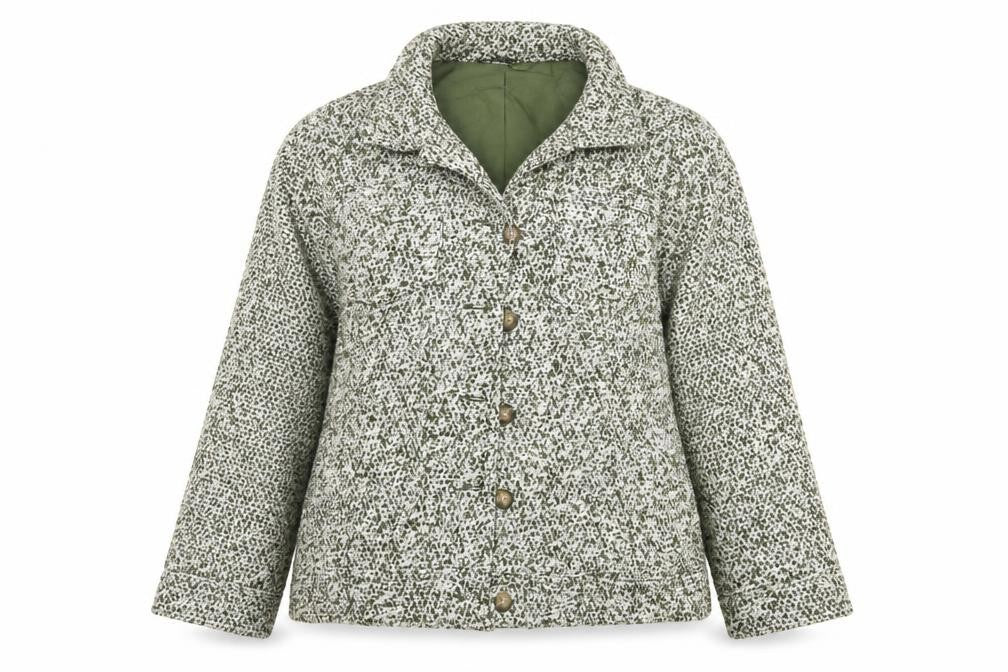 Womens UK Size 12 M&S Green Jacket