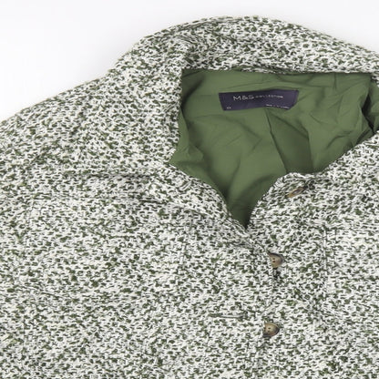 Womens UK Size 12 M&S Green Jacket