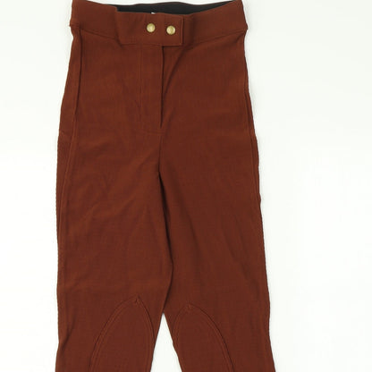 Riding Pant Womens Brown    Trousers Size L L28 in - Jodhpurs