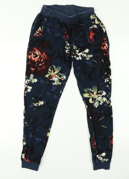 Next Womens Multicoloured Floral   Lounge Pants Size XS