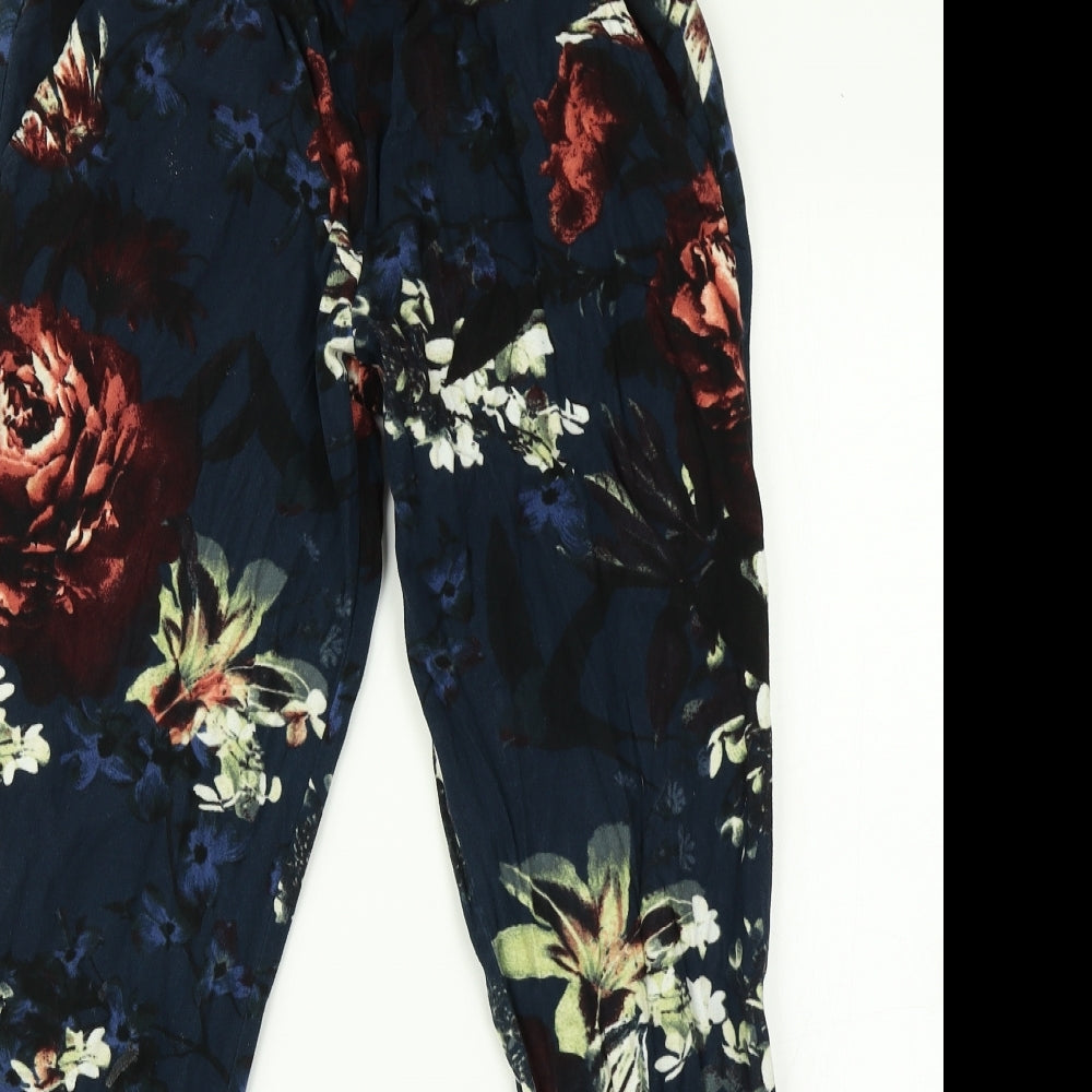 Next Womens Multicoloured Floral   Lounge Pants Size XS