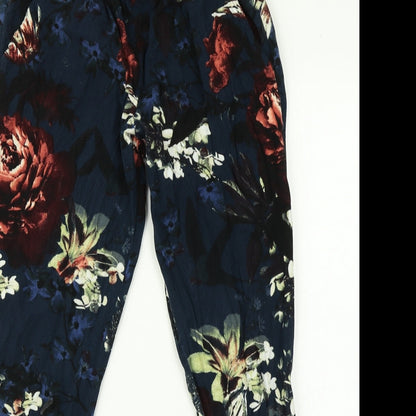 Next Womens Multicoloured Floral   Lounge Pants Size XS