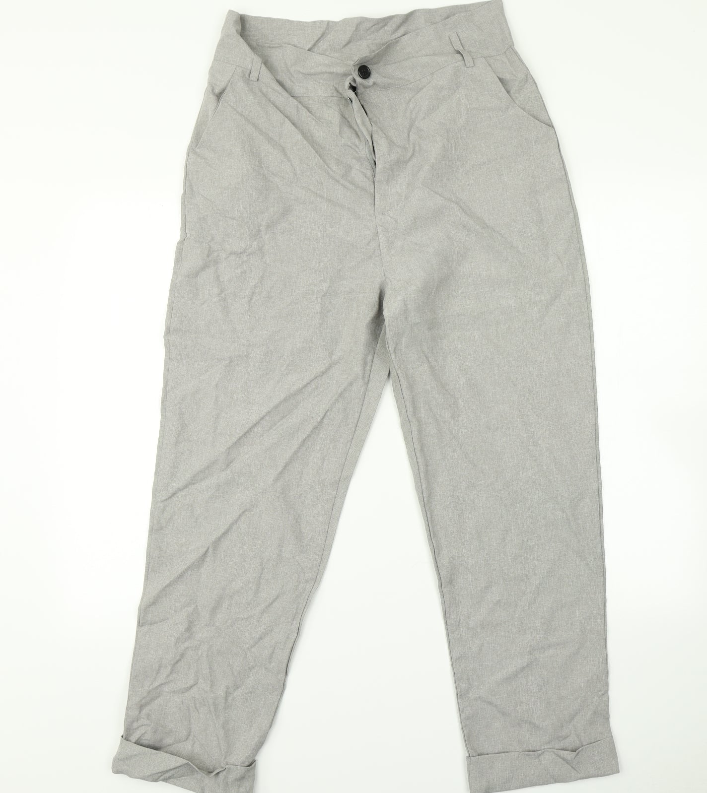 SheIn Womens Grey   Trousers  Size XL L27 in