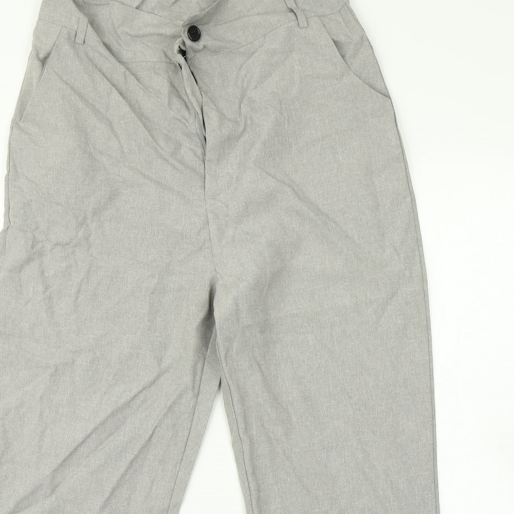 SheIn Womens Grey   Trousers  Size XL L27 in