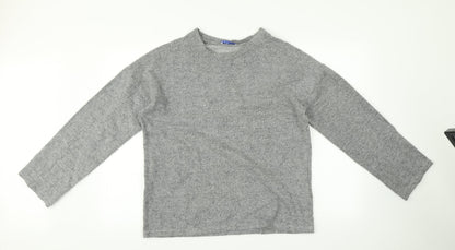Womens UK Size M Zara Grey Pullover Jumper