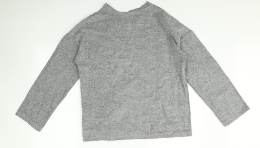Womens UK Size M Zara Grey Pullover Jumper