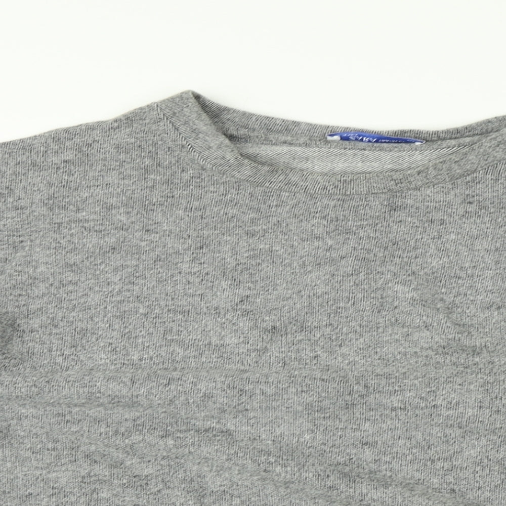 Womens UK Size M Zara Grey Pullover Jumper